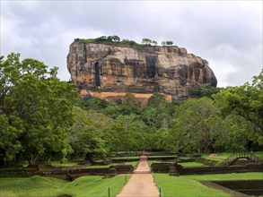 Sigiriya Rock and ancient fortress, Sri Lanka, Asia