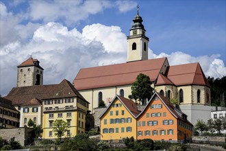 Former Dominican monastery with collegiate church Heilig Kreuz and rogue tower, Horb am Neckar,