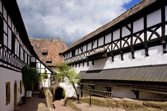 Wartburg Castle is a castle in Thuringia, situated above the town of Eisenach at the north-western