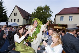 Autumn and wine festival in Altkötzschenbroda