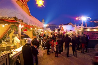 Christmas market at Königstein Fortress