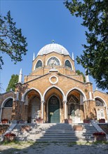 St Christopher's Church, San Michele Cemetery Island, Venice, Italy, Europe