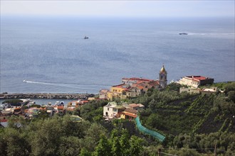 Lubrense and Massa Lubrense on the Penisola Sorrentina, Campania, Italy, Europe