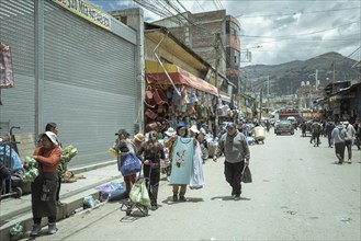 Ica Street, Mercado Mayorista, wholesale market, Huancayo, Peru, South America