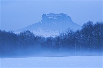 Lilienstein in winter