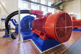 Dorfhain Francis hydropower plant Turbines and generators