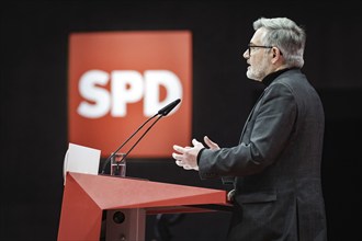 Dietmar Nietan, SPD-Schatzmeister, aufgenommen im Rahmen des Bundesparteitages der