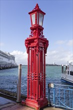 English, red lantern, harbour, Auckland, New Zealand, Oceania