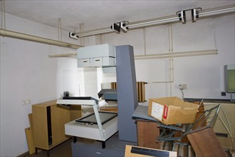 Dresden Stasi memorial, interrogation rooms, archive, photo lab