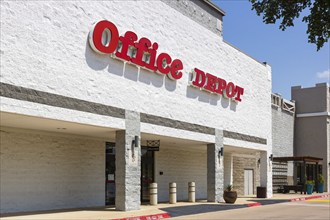 Office Depot office supply shop in Grapevine, USA, North America