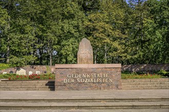 Socialist Memorial, Friedrichsfelde Central Cemetery, Gudrunstrasse, Lichtenberg, Berlin, Germany,