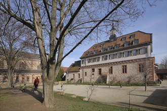 Palatinate Castle at Wendelinus Park, Groß-Umstadt, Hesse, Germany, Europe