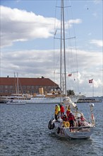 Boat, Harbour, Castle, Royal Yacht, Sønderborg, Syddanmark, Denmark, Europe