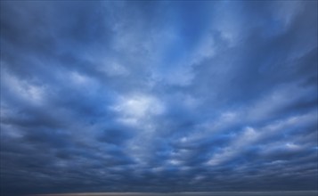 Dramatic stormy sky with cloud