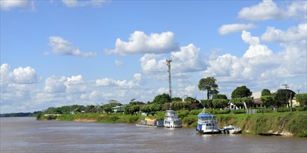 Nova Olinda do Norte, Settlement along the Madeira River, Amazonia State, Brazil, South America