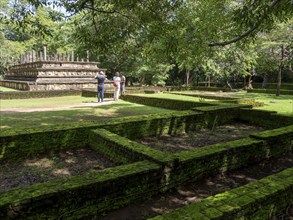 Ruins, old court, Polonnaruwa, Sri Lanka, Asia