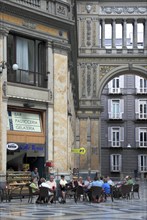 Galleria Umberto I, shopping arcade in the old town of Naples, Campania, Italy, Europe