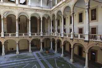 City of Palermo, Palazzo Reale, Royal Palace, also called Palazzo dei Normanni or Norman Palace,