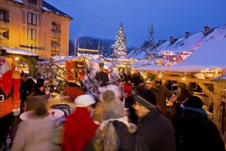 Christmas market at Königstein Fortress