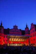 Dresden Music Festival in the large courtyard of the Dresden Residence Palace, Feuersnot, by