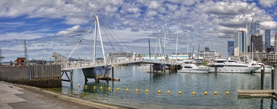 Viaduct Lift Bridge, Marina, Auckland, Neuseeland