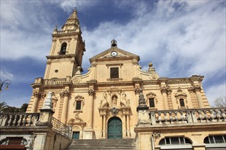 Ragusa, Ragusa Superiore district, Cathedral of San Giovanni Battista in the Upper Town, Sicily,