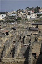 Ruined city of Herculaneum, Campania, Italy, Europe