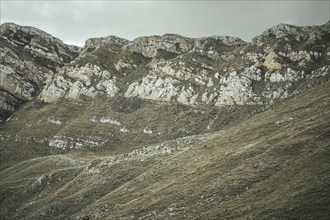 Landscape in the Andean highlands, Curipata, Peru, South America