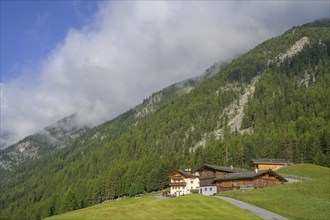 Stallwies farm and inn, Martello, South Tyrol, Italy, Europe