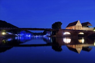 (Copyright © Sylvio Dittrich +49 1772156417) Grimma, inauguration of the Pöppelmannbrücke bridge