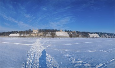 Elbe castles in winter