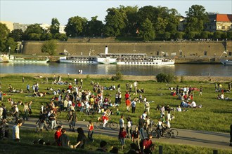 Elbe in Dresden