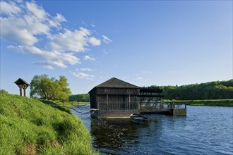 The ship mill on the Mulde near Höfgen