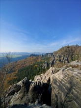 Schrammsteine in Saxon Switzerland