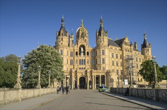 Schwerin Castle, State Parliament, Schwerin, Mecklenburg-Vorpommern, Germany, Europe