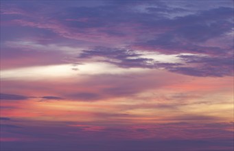 Beautiful dramatic scenic after sunset sky background after sunset