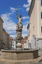 Görlitz Georgsbrunnen at the Obermarkt