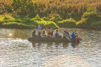 Höfgen boat tour on the Mulde