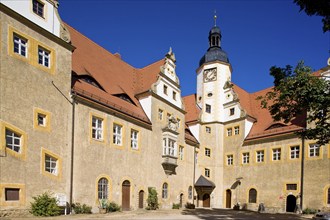 Old hunting lodge Hubertusburg, named after St Hubertus, the patron saint of hunting