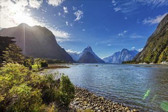 Milford Sound, Fiordland-Nationalpark, Neuseeland