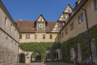 New building in the monastery and castle, Bebenhausen, Tübingen, Swabian Alb, Baden-Württemberg,