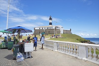 Faro da Barra Lighthouse, Salvador, State of Bahia, Brazil, South America