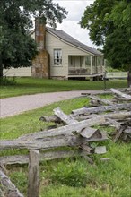 Republic, Missouri, John Ray's farmhouse at Wilson's Creek National Battlefield, site of an 1861