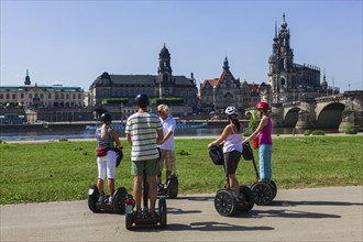 Segway tour through Dresden