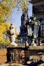 Dresden Zwinger in autumn