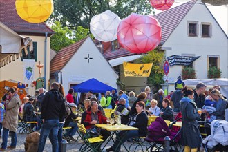 Autumn and wine festival in Altkötzschenbroda