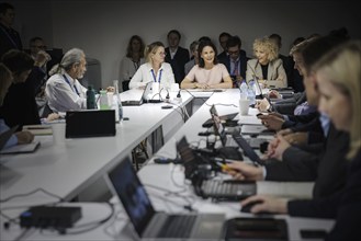 Annalena Baerbock (Buendnis 90 Die Gruenen), Bundesaussenministerin, aufgenommen im Rahmen einer