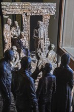 Hardy, Virginia, Booker T. Washington National Monument. A sculpture by Lloyd Lilly in the visitor