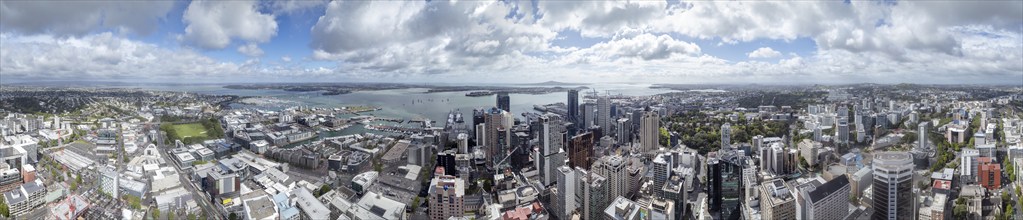 From the TV tower, Panorama, Auckland, New Zealand, Oceania