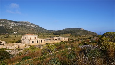 Palazzo Florio, Levanzo, Egadi Islands, Sicily, Italy, Europe